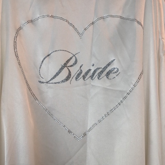 Bride Silk Robe - Picture 3 of 6